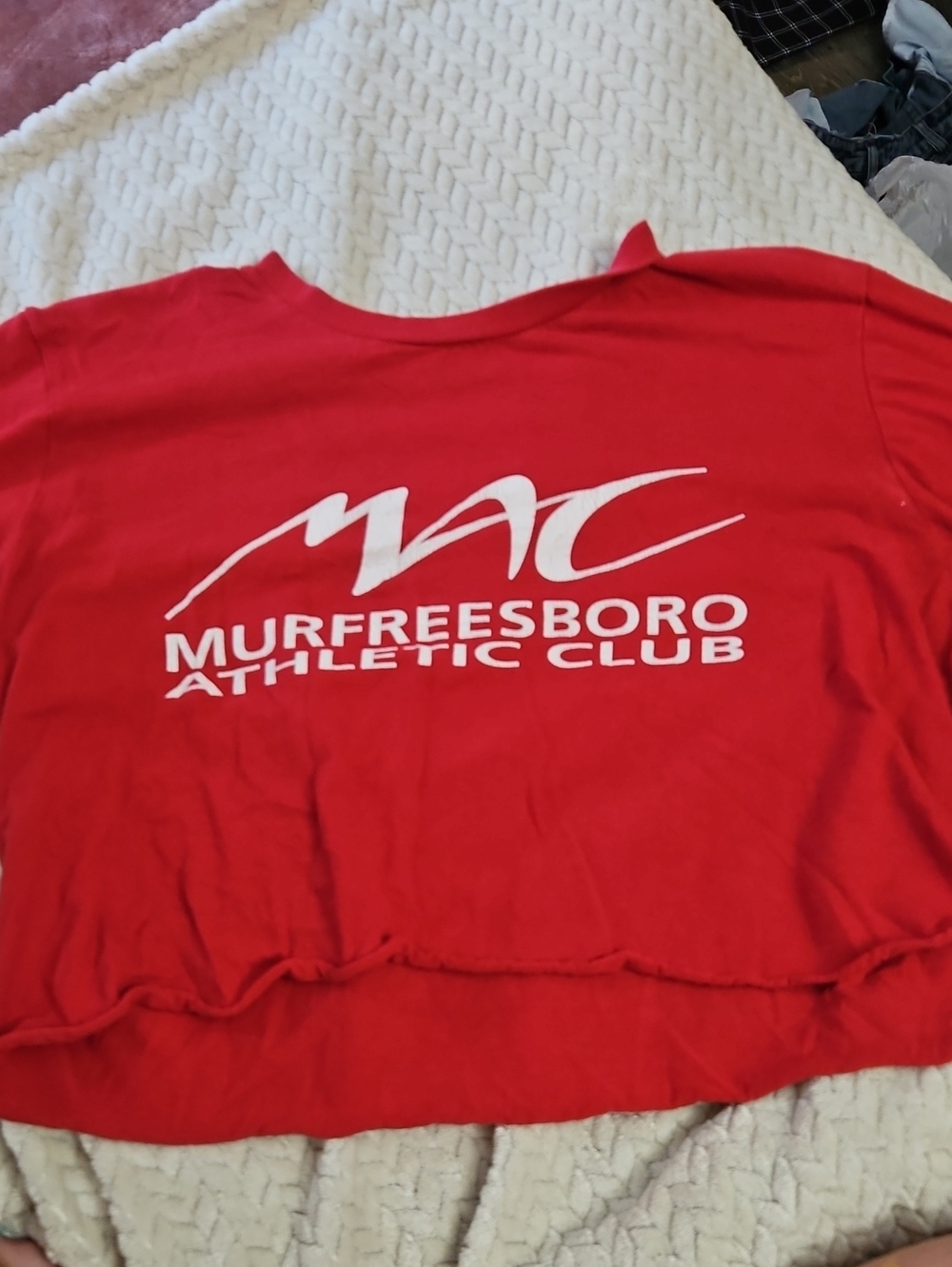 Kids Red Graphic Tee